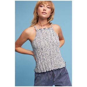 Akemi + Kin • Kaden Ribbed Halter Top - Size L